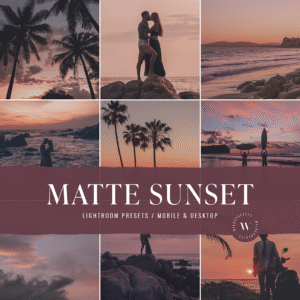 The Matte Sunset Preset Collection